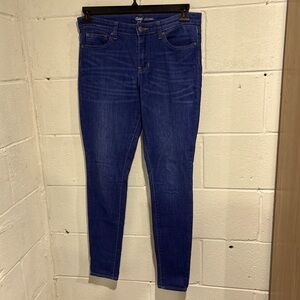 Gap leggings denim jeggings slim fit mid rise